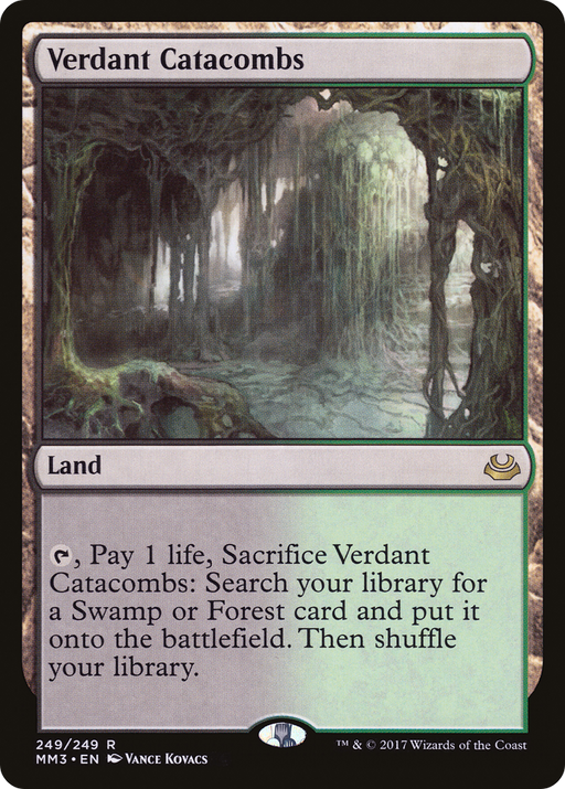 Verdant Catacombs (MM3-249) [Modern Masters 2017] MTG Single Modern Masters 2017