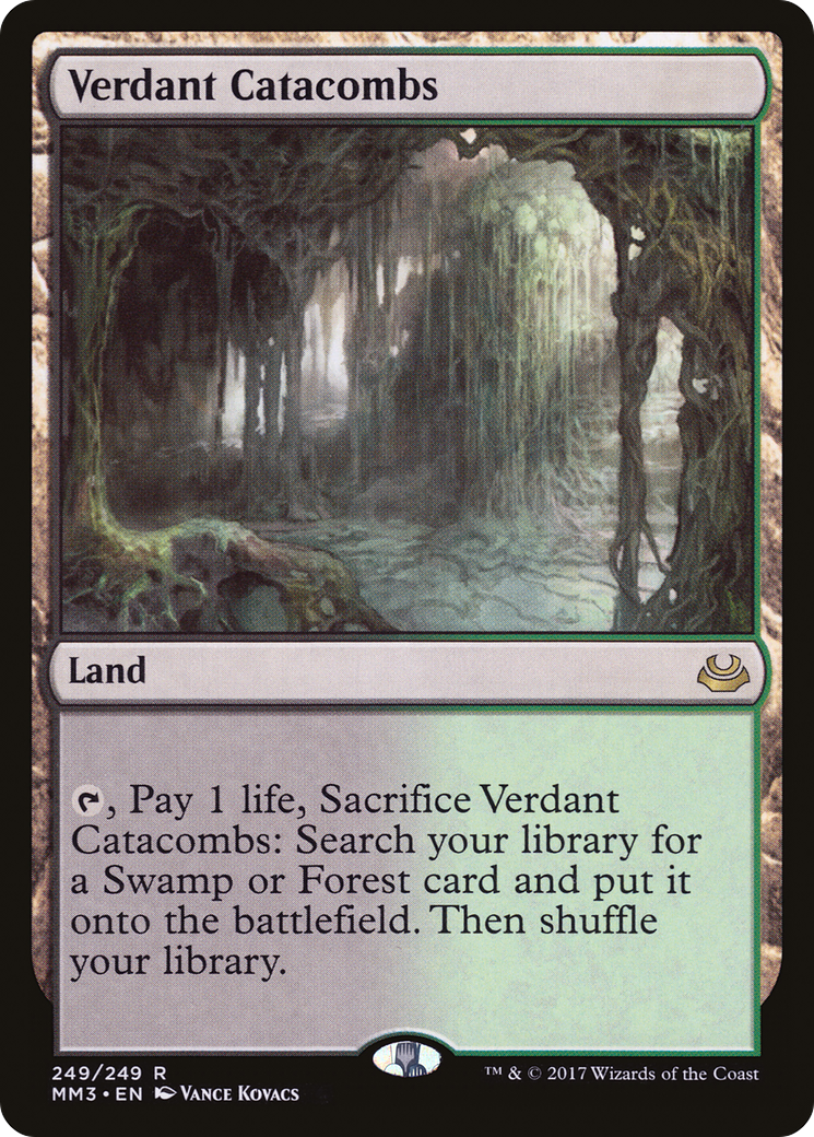 Verdant Catacombs (MM3-249) [Modern Masters 2017] Foil MTG Single Modern Masters 2017