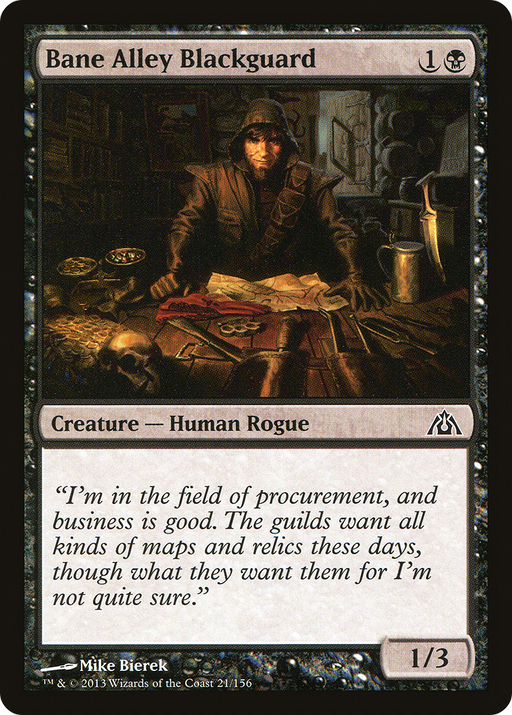 Bane Alley Blackguard (DGM-021) [Dragon's Maze] MTG Single Wizards of the Coast
