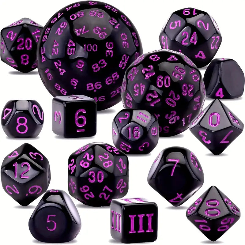 Seriously Good Dice: 15 pc Dice set with Dice Bag Dice & Gaming Accessories Taps Imports