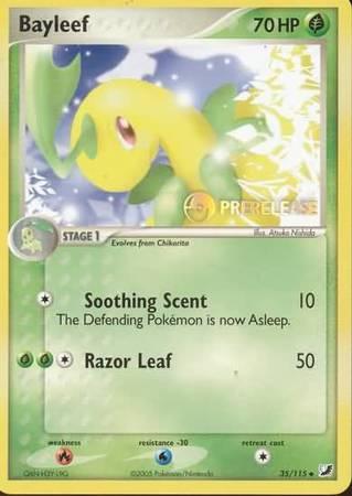 Bayleef - 35/115 (Prerelease) - [Promos: Nintendo Promos] Pokemon Single Pokémon