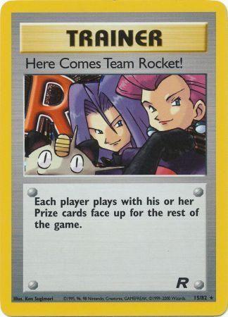 Here Comes Team Rocket! (15/82) Unlimited Holofoil [Vintage: Team Rocket] Pokemon Single Pokémon