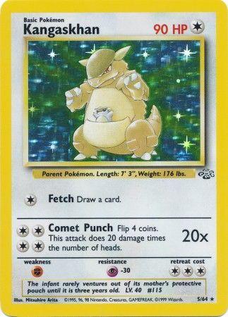 Kangaskhan (5/64) Unlimited Holofoil [Vintage: Jungle] Pokemon Single Pokémon