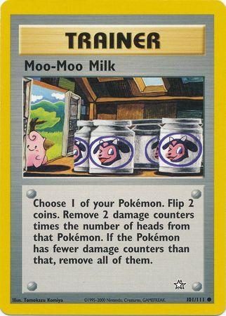Moo-Moo Milk (101/111) Unlimited [Vintage: Neo Genesis] Pokemon Single Pokémon