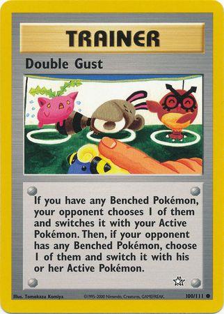 Double Gust (100/111) Unlimited [Vintage: Neo Genesis] Pokemon Single Pokémon