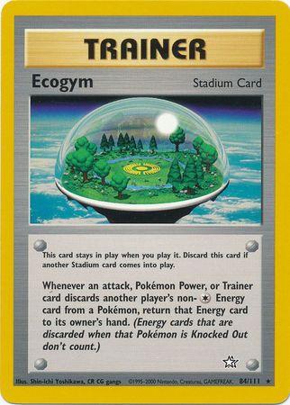 Ecogym (84/111) Unlimited [Vintage: Neo Genesis] Pokemon Single Pokémon