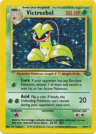 Victreebel (14/64) Unlimited Holofoil [Vintage: Jungle] Pokemon Single Pokémon