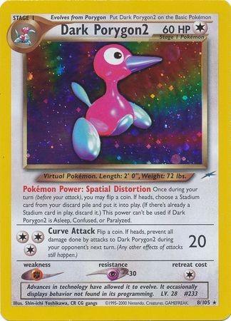 Dark Porygon2 (/105) Unlimited Holofoil [Vintage: Neo Destiny] Pokemon Single Pokémon