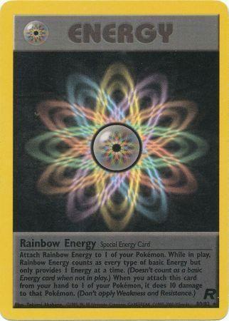 Rainbow Energy (80/82) Unlimited [Vintage: Team Rocket] Pokemon Single Pokémon