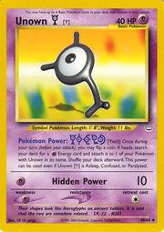 Unown [Y] 40/64 Unlimited [Vintage: Neo Revelation] Pokemon Single Pokémon