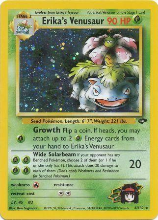 Erika's Venusaur (4/132) Unlimited Holofoil [Vintage: Gym Challenge] Pokemon Single Pokémon