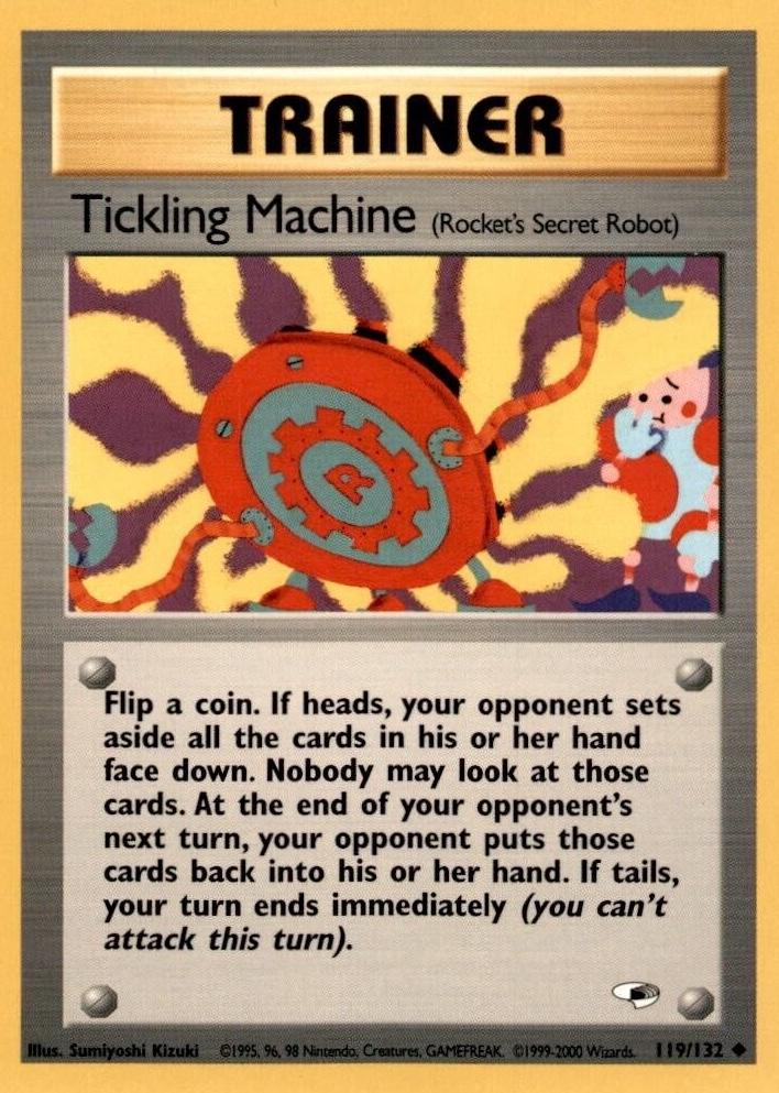 Tickling Machine (119/132) Unlimited [Vintage: Gym Heroes] Pokemon Single Pokémon