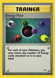 Energy Flow 122/132 Unlimited [Vintage: Gym Heroes] Pokemon Single Pokémon