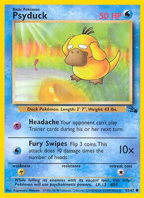 Psyduck (53/62) Unlimited [Vintage: Fossil] Pokemon Single Pokémon
