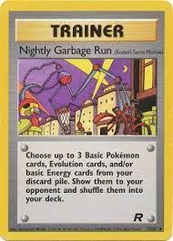 Nightly Garbage Run (Rocket's Secret Machine) (77/82) Unlimited [Vintage: Team Rocket] Pokemon Single Pokémon