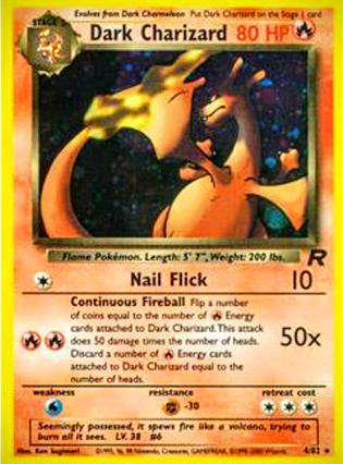 Dark Charizard (4/82) Unlimited Holofoil [Vintage: Team Rocket] Pokemon Single Pokémon