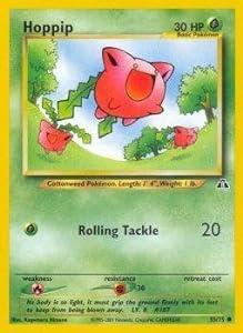 Hoppip 55/75 Unlimited [Vintage: Neo Discovery] Pokemon Single Pokémon