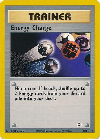 Energy Charge (85/111) Unlimited [Vintage: Neo Genesis] Pokemon Single Pokémon