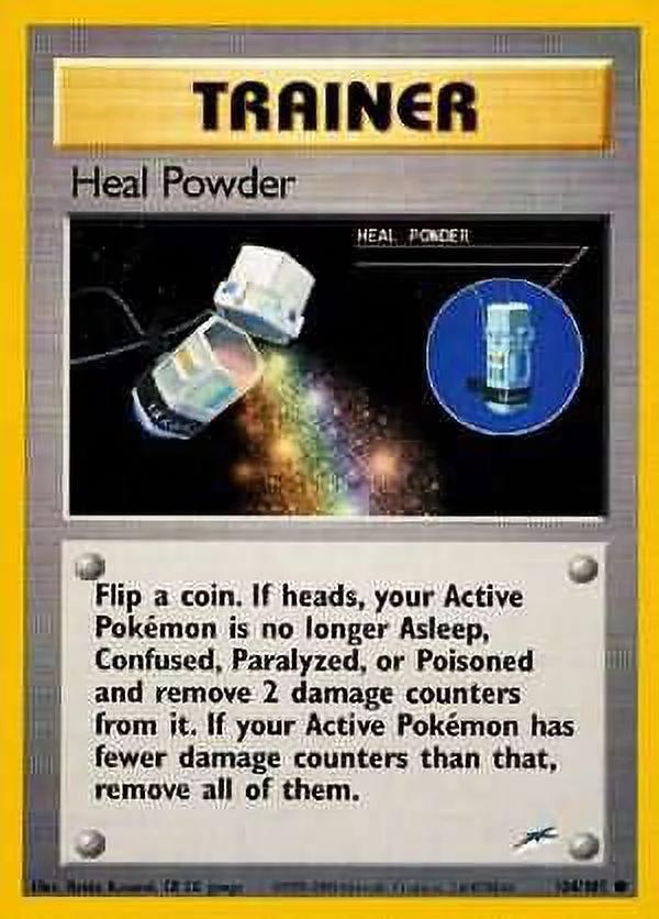 Heal Powder 104/105 Unlimited [Vintage: Neo Destiny] Pokemon Single Pokémon