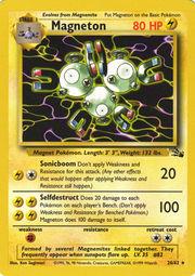 Magneton (11/62) Unlimited Holofoil [Vintage: Fossil] Pokemon Single Pokémon
