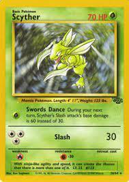 Scyther (10/64) Unlimited Holofoil [Vintage: Jungle] Pokemon Single Pokémon