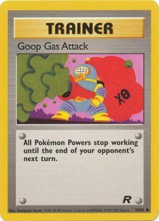 Goop Gas Attack (78/82) Unlimited [Vintage: Team Rocket] Pokemon Single Pokémon