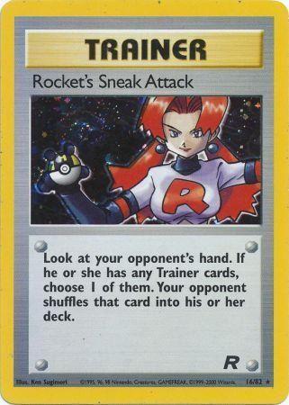 Rocket's Sneak Attack (16/82) Unlimited Holofoil [Vintage: Team Rocket] Pokemon Single Pokémon
