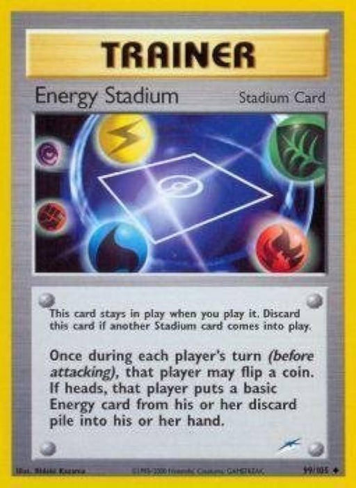 Energy Stadium (99/105) Unlimited [Vintage: Neo Destiny] Pokemon Single Pokémon