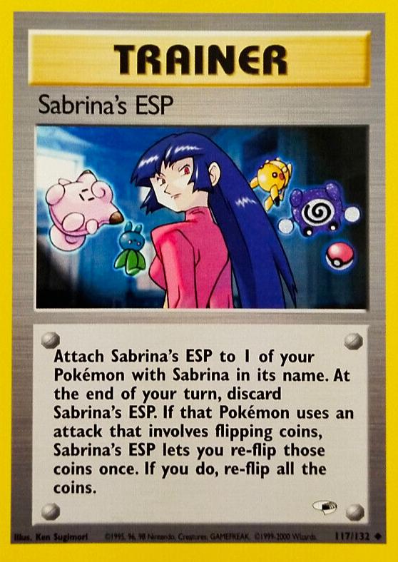 Sabrina's ESP (117/132) Unlimited [Gym Heroes] Pokemon Single Pokémon