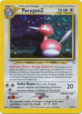 Porygon2 (/64) Unlimited Holofoil [Vintage: Neo Revelation] Pokemon Single Pokémon