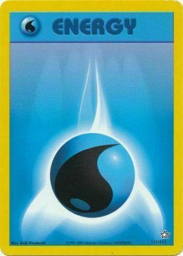 Water Energy 111/111 Unlimited [Vintage: Neo Genesis] Pokemon Single Pokémon