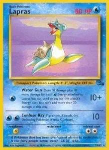 Lapras (25/62) Unlimited [Vintage: Fossil] Pokemon Single Pokémon