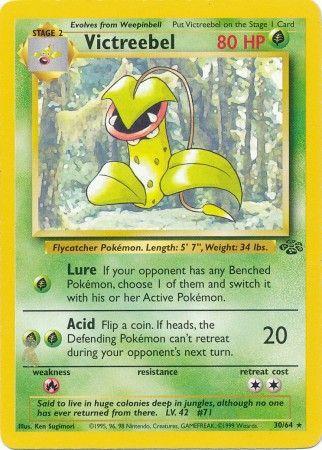 Victreebel 30/64 Unlimited [Vintage: Jungle] Pokemon Single Pokémon