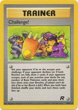 Challenge! (74/82) Unlimited [Vintage: Team Rocket] Pokemon Single Pokémon