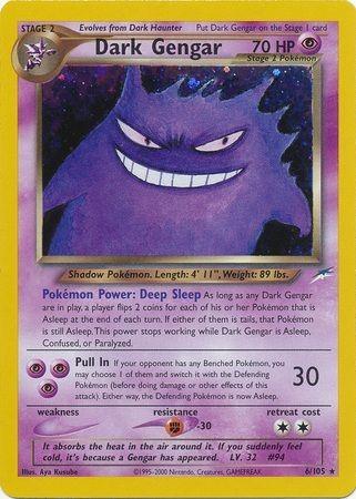Dark Gengar (/105) Unlimited Holofoil [Vintage: Neo Destiny] Pokemon Single Pokémon