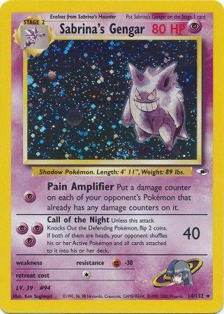 Sabrina's Gengar (14/132) Unlimited Holofoil [Vintage: Gym Heroes] Pokemon Single Pokémon