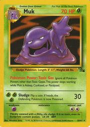 Muk (28) (28/62) Unlimited [Fossil] Pokemon Single Pokémon