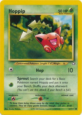 Hoppip 61/111 Unlimited [Vintage: Neo Genesis] Pokemon Single Pokémon