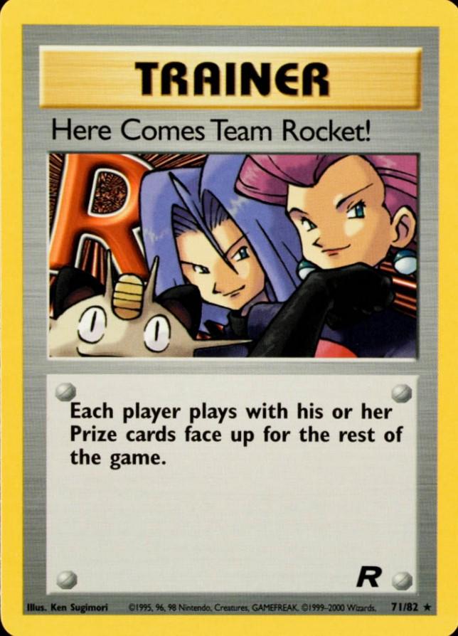 Here Comes Team Rocket! (71/82) Unlimited [Vintage: Team Rocket] Pokemon Single Pokémon