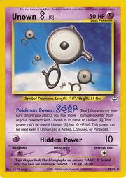 Unown [B] (39/64) Unlimited [Vintage: Neo Revelation] Pokemon Single Pokémon