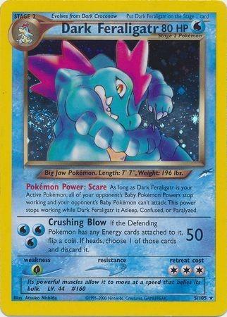 Dark Feraligatr (/105) Unlimited Holofoil [Vintage: Neo Destiny] Pokemon Single Pokémon