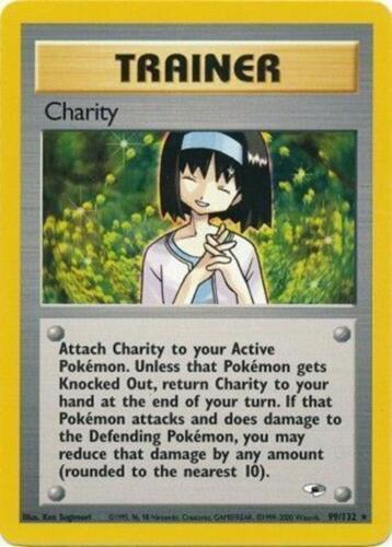 Charity (99/132) Unlimited [Vintage: Gym Heroes] Pokemon Single Pokémon