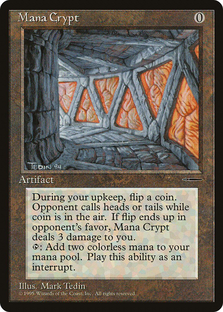 Mana Crypt (MEDIA-005) [Misc] HarperPrism Book Promos MTG Single Wizards of the Coast