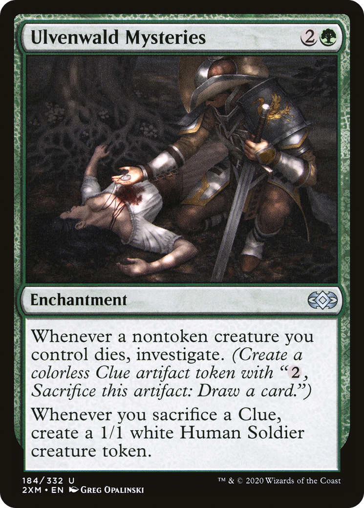 Ulvenwald Mysteries (2XM-184) [Double Masters] Foil MTG Single Wizards of the Coast