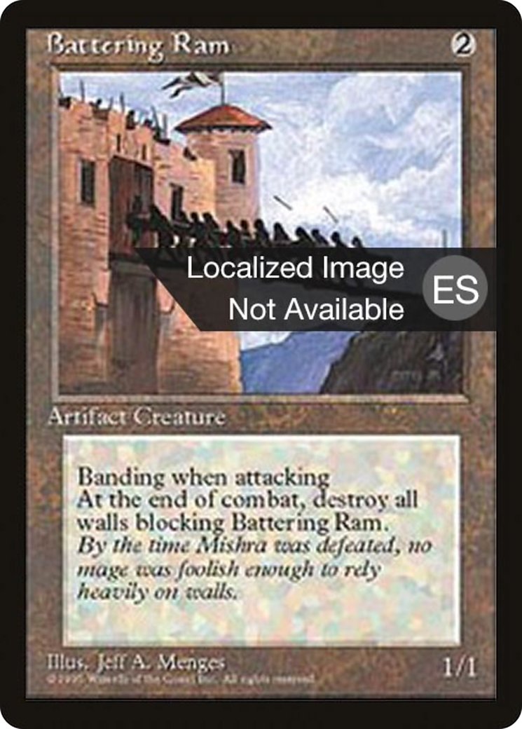 Battering Ram (4BB-) [Fourth Edition Foreign Black Border] MTG Single Wizards of the Coast