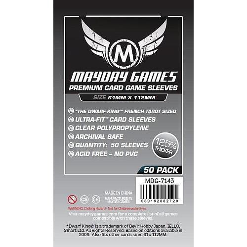 Mayday: Premium French Tarot Sleeves 61mm X 112mm 100Ct Card Sleeves Mayday Games