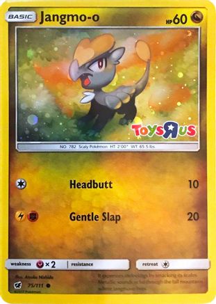 Jangmo-o - 75/111 (Toys R Us Promo) Holofoil [Misc: Cards & Products] Pokemon Single Pokémon