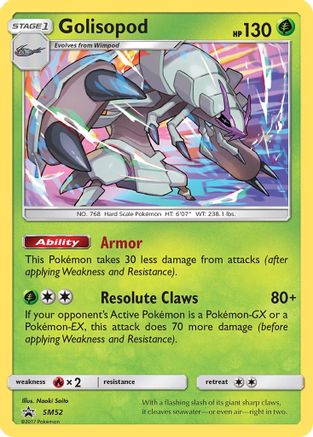 Golisopod - SM52 (SM52/248) Holofoil [SM: Black Star Promos] Pokemon Single Pokémon