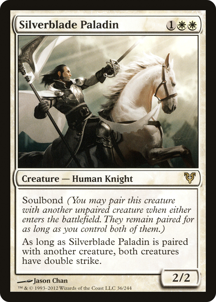 Silverblade Paladin (AVR-036) [Avacyn Restored] Foil MTG Single Wizards of the Coast