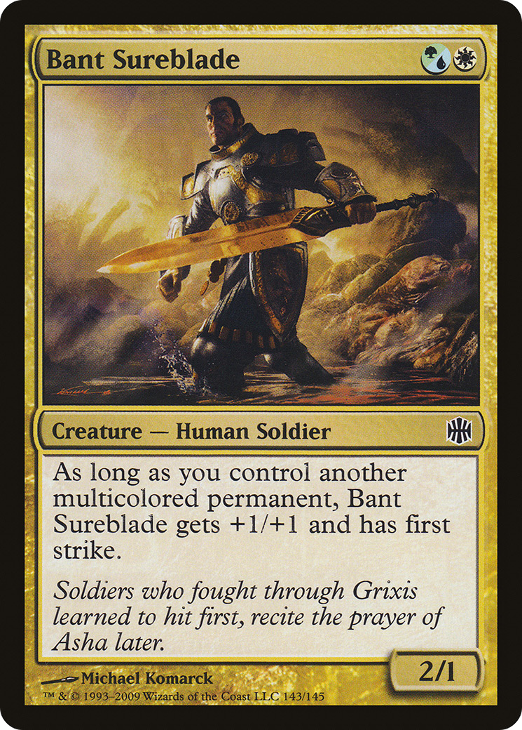 Bant Sureblade (ARB-143) [Alara Reborn] Foil MTG Single Wizards of the Coast